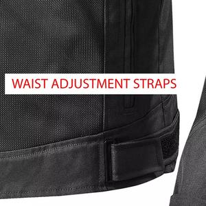 Veste d'été de moto pour hommes avec fermeture éclair de ventilation Armure approuvée CE et doublure imperméable détachable - Product Image 5