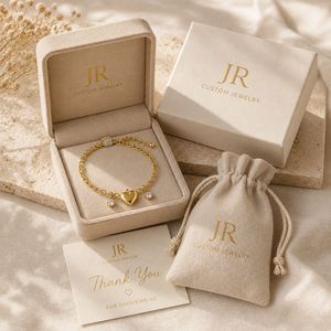 สร้อยข้อมือรูปหัวใจกันน้ำสำหรับผู้หญิง ไม่หมอง 14K PVD สแตนเลสสตีล - Product Image 4