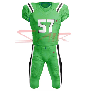 Uniforme de Fútbol Americano de Tela Suave con Diseño Personalizado, Uniforme de Fútbol Americano de Color Sólido de Alta Calidad - Product Image 2