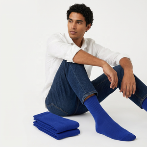 Performance Cushion Crew <b>Socks</b> Custom Logo <b>Compression</b> Sports Breathable Spandex/Nylon Men's Athletic Spring Knitted - Product Image 5