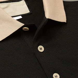 Camisa de Hombre Tejida 100% Algodón, Manga Larga, Casual, Transpirable, para Verano, Corte Ajustado, Cómoda, Estilo Urbano - Product Image 5