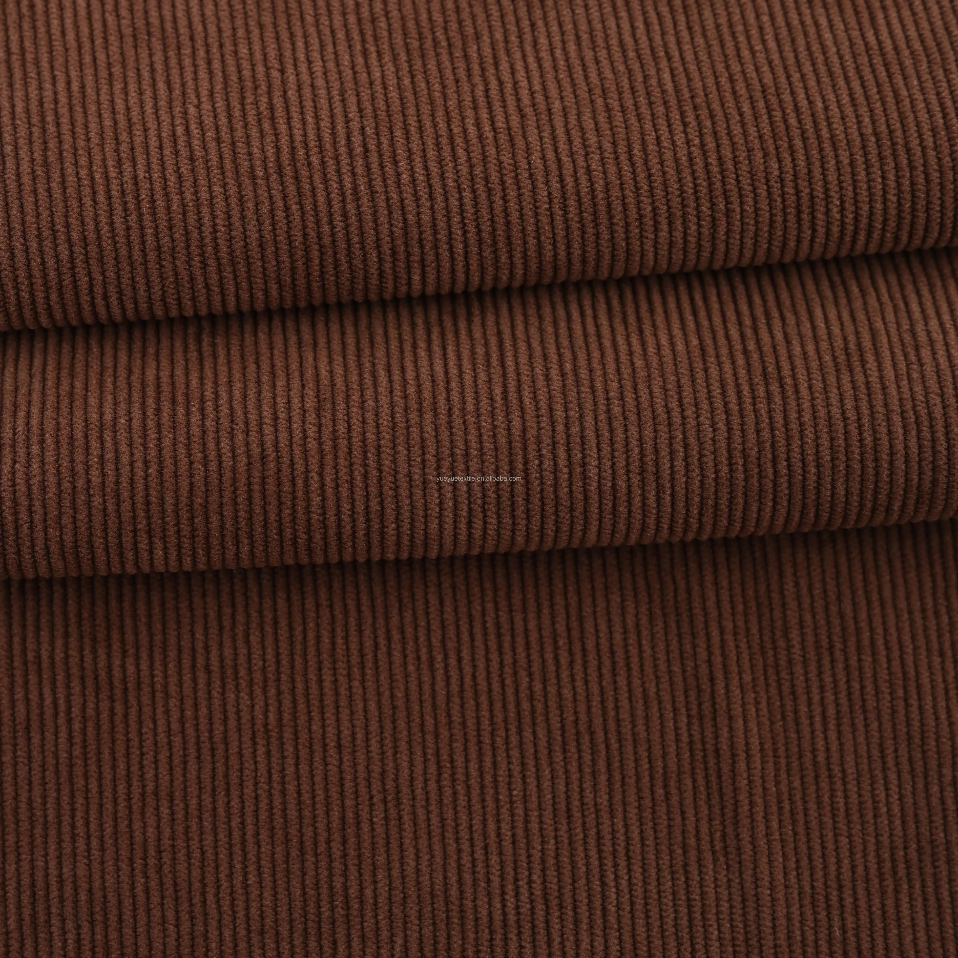 Cord-Vliesstoff 100 % Stoff Farbtöne für Winterkleidung Hosen Jackenherstellung