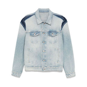 Nueva Colección de Verano, Chaqueta Vaquera para Hombre, Color Deslavado, Elegante, 100% Algodón, Impermeable, Transpirable, con Capucha, Estilo Urbano - Product Image 6
