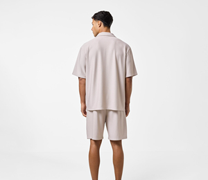 Men's Woven Quick-Drying Single-<b>Layer</b> Shorts Solid Color Casual Five-Point Pants Fitness Sports Shorts - Product Image 2