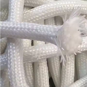 Corde d'emballage ignifuge en fibre de verre ronde, personnalisée en usine, pour isolation thermique et étanchéité. - Product Image 3