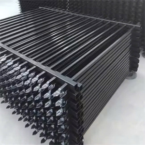 Venta al por mayor de fábrica, paneles de valla tubular de 6 pies de altura, Instalación rápida, anticaída con listones ornamentales personalizados - Product Image 3
