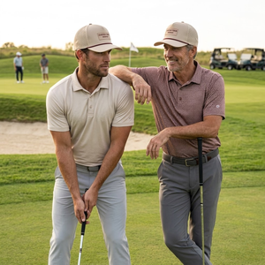 Casquettes de baseball 5 panneaux perforées du Vietnam avec logo brodé personnalisé sur patch, chapeau de sport et de golf avec cordon et visière plate pour homme et femme - Product Image 4
