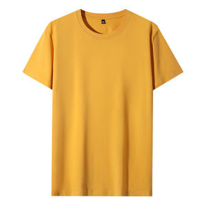 Nouveau T-shirt pour homme, style été, couleur unie, design simple, dernier modèle, personnalisable - Product Image 1