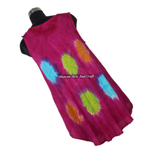Vestido Hippie Bohemio para Mujer, Estilo Boho, para la Playa, de Rayón, Tie Dye, Cuello Halter, para la Noche, para Discoteca, para Fiesta - Product Image 6