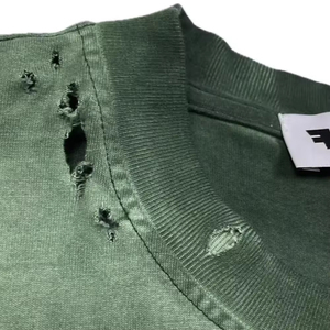 T-shirts amples personnalisables avec poche latérale avant – Vente en gros - Product Image 6