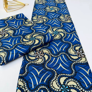 ผ้าพิมพ์ลายแอฟริกันและผ้าแองการาคัมบริกคุณภาพสูง ลายหลากสี เหมาะสำหรับเสื้อผ้าพื้นเมืองและเสื้อผ้าสมัยใหม่ - Product Image 1