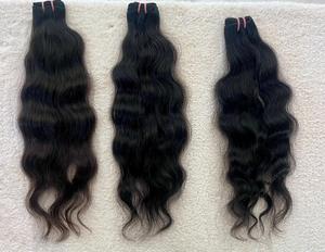 Extensiones de Cabello Humano Virgen Remy Indio de Doble Trama al por Mayor con Ondas Sueltas y Estilos Lisos en Todos los Colores - Product Image 5