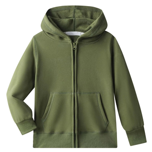 Sweat à capuche pour homme, prix raisonnable, produit phare, sweat à capuche tendance en polaire, sweat à capuche vert avec fermeture éclair, style sportif, mode streetwear, sweat à capuche haut de gamme - Product Image 1