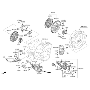 Piezas de Embrague Adicionales Nuevas para Elantra 414702B010 - Product Image 2