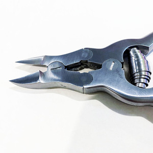 Professional Steel Pedicure <b>Nail</b> <b>Tool</b> 5.5-inch Cantilever Double Action Mycotic Nipper Trimmer Thick Toenail Curved Wide - Product Image 5