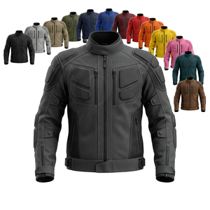 Chaqueta de Motociclista Textil Resistente Personalizada con Múltiples Bolsillos con Cremallera y Ajuste Ajustable para Logotipo Personalizado - Product Image 1