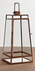 Middle <b>Glass</b> Pyramid <b>Glass</b> <b>Terrarium</b> for Plant - Product Image 3