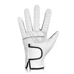 Gants de golf en cuir Cabretta souple avec logo personnalisable, vente directe d'usine, équipement sportif respirant - Product Image 3