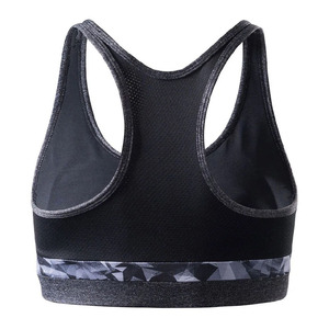 Custom High Support Women Sports Bra Breathable Polyester Yoga Gym <b>Running</b> Workout Top With Removable <b>Pads</b> OEM Sublimation - Product Image 2