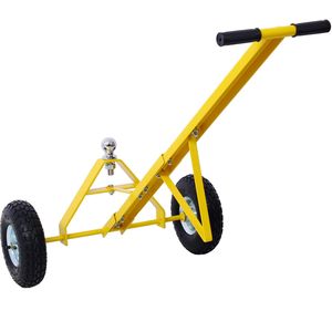 Amarillo 600 Lb. Remolque de Carga con Neumáticos Neumáticos para Mudanzas y Propietarios de Remolques - Product Image 2