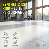 Piso Sintético de UHMWPE de Grado Comercial WLT para Pistas de Hielo, Hockey y Patinaje sobre Ruedas para Arenas, Precio de Fábrica al por Mayor