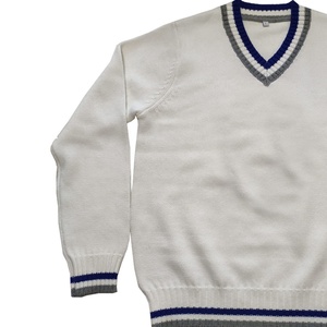 Cárdigan de invierno para mujer con cuello en V, botones cubiertos, transpirable, estilo vintage, blanco y azul, de fabricante OEM Wide Greek House, Zeta Phi Beta - Product Image 2