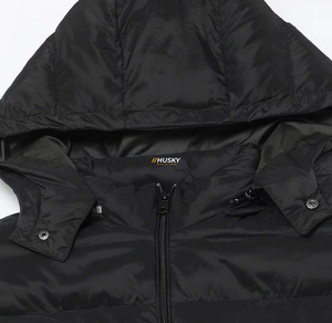 OEM Service Finished Custom Winter Classic Stand Collar Waterproof Windbreaker Thick Quilted Hooded <b>Jacket</b> Camouflage <b>Long</b> - Product Image 2