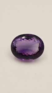 Piedra Preciosa Suelta de Amatista Púrpura Natural, Corte Ovalado, Piedra Púrpura Pulida para Joyería - Product Image 3