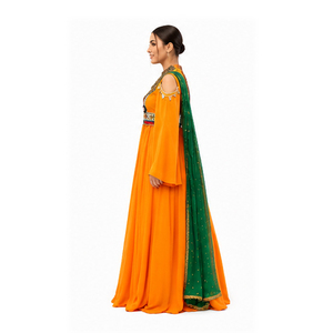 Mejores vestidos étnicos afganos Kuchi hechos a mano, edición formal, a bajo precio. Moda afgana moderna. Vestido afgano Kuchi. - Product Image 3