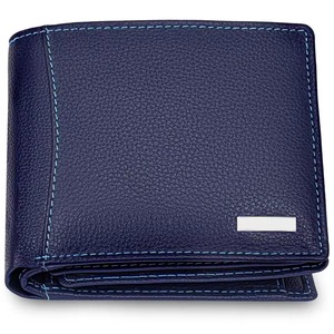 Direct Factory Supply Leather <b>Wallet</b> <b>for</b> Men <b>Cards</b> <b>Holder</b> Cowhide Leather Customizable Large Capacity - Product Image 1