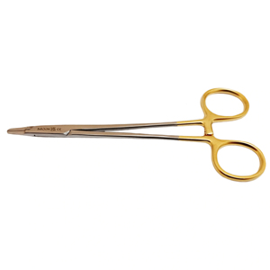 Portaagujas Halsey TC de Carburo de Tungsteno, Instrumento Quirúrgico de Grado Médico Premium, Portaagujas TC con Mordazas de Acero Inoxidable - Product Image 4
