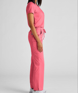 Conjunto de Uniforme Médico Unisex de Punto Fácil de Usar, Sin Plancha, Elástico, Ecológico, Transpirable, con Detección de Agujas, para Uso Hospitalario - Product Image 4