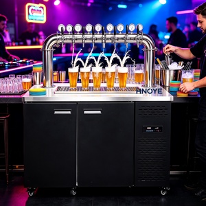 <span class=keywords><strong>Dispensador</strong></span> <span class=keywords><strong>de</strong></span> <span class=keywords><strong>Cerveza</strong></span> Comercial <span class=keywords><strong>de</strong></span> Acero Inoxidable, Enfriador <span class=keywords><strong>de</strong></span> <span class=keywords><strong>Cerveza</strong></span> <span class=keywords><strong>de</strong></span> 4 Grifos para Bares, Cervecerías y Pubs - Product Image 4