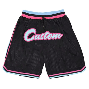 กางเกงบาสเก็ตบอลชายผ้าตาข่ายระบายอากาศแห้งเร็วแบบมีกระเป๋า  รับผลิตตามสั่งพร้อมปักโลโก้  ขายส่ง - Product Image 2