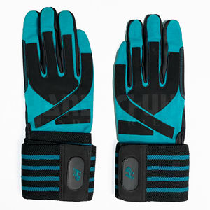 Breathable PU Sport Fitness Training Weightlifting Hand Grips Half Finger Wrist Wrap Gym <b>Gloves</b> for Men Women - Product Image 1