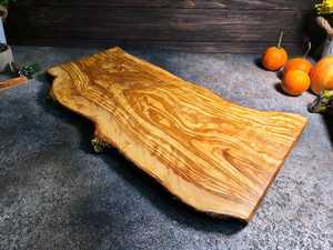 Planches à découper rectangulaires en bois d'acacia avec poignée en bois, écologiques, lavables au lave-vaisselle, emballées - Product Image 2