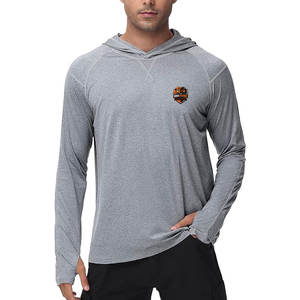 เสื้อฮู้ดออกกำลังกายสำหรับผู้ชาย ผ้าแห้งเร็ว เหมาะสำหรับยกน้ำหนัก วิ่ง เทรนนิ่ง และฟิตเนสประจำวัน - Product Image 1