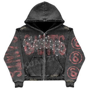 Sudaderas con Capucha de Forro Polar para Hombre, Invierno 2026, Alta Calidad, con Cierre, 100% Algodón, Antiarrugas, Transpirables y de Secado Rápido - Product Image 3