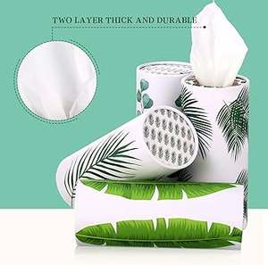 Mouchoirs en papier pour le visage en bambou écologiques, 3 plis, tube de mouchoirs portable pour voiture, fournisseur et fabricant de mouchoirs de voyage pour voiture - Product Image 4