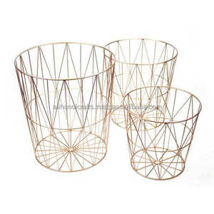 ตะกร้าลวดโลหะโครงสร้างแข็งแรงสำหรับใส่ผลไม้ ผัก และของใช้ในครัว - Product Image 5