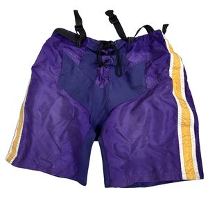 Shorts de hockey sur glace pour hommes, avec sangles réglables, respirants, 100 % polyester, fermeture personnalisée - Product Image 1