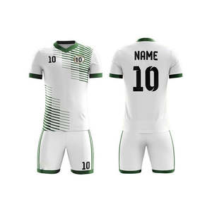 Ensemble de maillots de football et de soccer à manches courtes respirants pour hommes, design personnalisé, sublimation, uniforme de soccer - Product Image 1