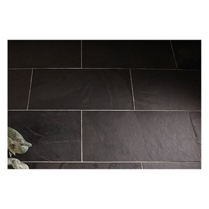 Ardoise noire naturelle, pierre décorative, matériau élégant pour l'intérieur et l'extérieur - Product Image 3