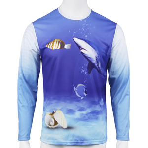 Camiseta de Pesca Personalizada al por Mayor, Ropa Deportiva Ligera con Protección UV para Exteriores - Product Image 3