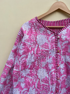 Edredón Acolchado Hecho a Mano en India, 100% Algodón Ecológico, Antiarrugas, Transpirable, de Secado Rápido, con Estampado Digital y Bolsillo Frontal, para Otoño/Invierno - Product Image 4