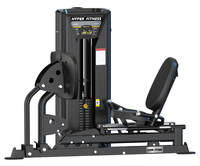 Machine d'entraînement de force HST Series pour pectoraux et deltéens arrière, réglable, avec pile de poids de 31 kg pour musculation double