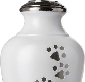 Decorative Stainless Steel Modern Eco-Friendly Pet Cremation Urns for <b>Dog</b> <b>Ashes</b> Small Funeral Supplies Wholesale - Product Image 3