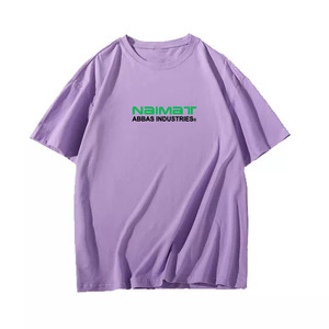 เสื้อยืดแขนสั้นผู้ชาย ทรงปกติ คอกลม พิมพ์ลายตัวอักษร ดีไซน์ลำลอง ผ้าเจอร์ซีย์คอตตอน สตรีทแวร์ - Product Image 3