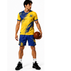 Heat-Transfer Printed Breathable Eco-Friendly Four-Way Stretch Basketball Jersey Tank <b>Top</b> Unisex Sleeveless Customized Team Name - Product Image 6