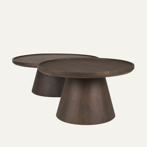 Mesa de Centro de Madera de Teca Sólida de Lujo, Muebles Contemporáneos para Sala de Estar - Product Image 3